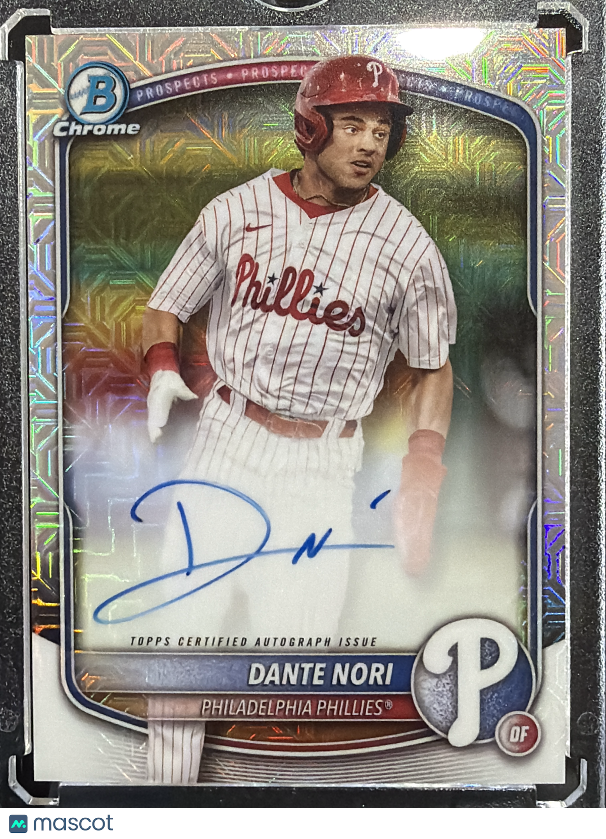 2024 Bowman Chrome Mega Box Dante Nori #BMA-DN Mojo Refractor
