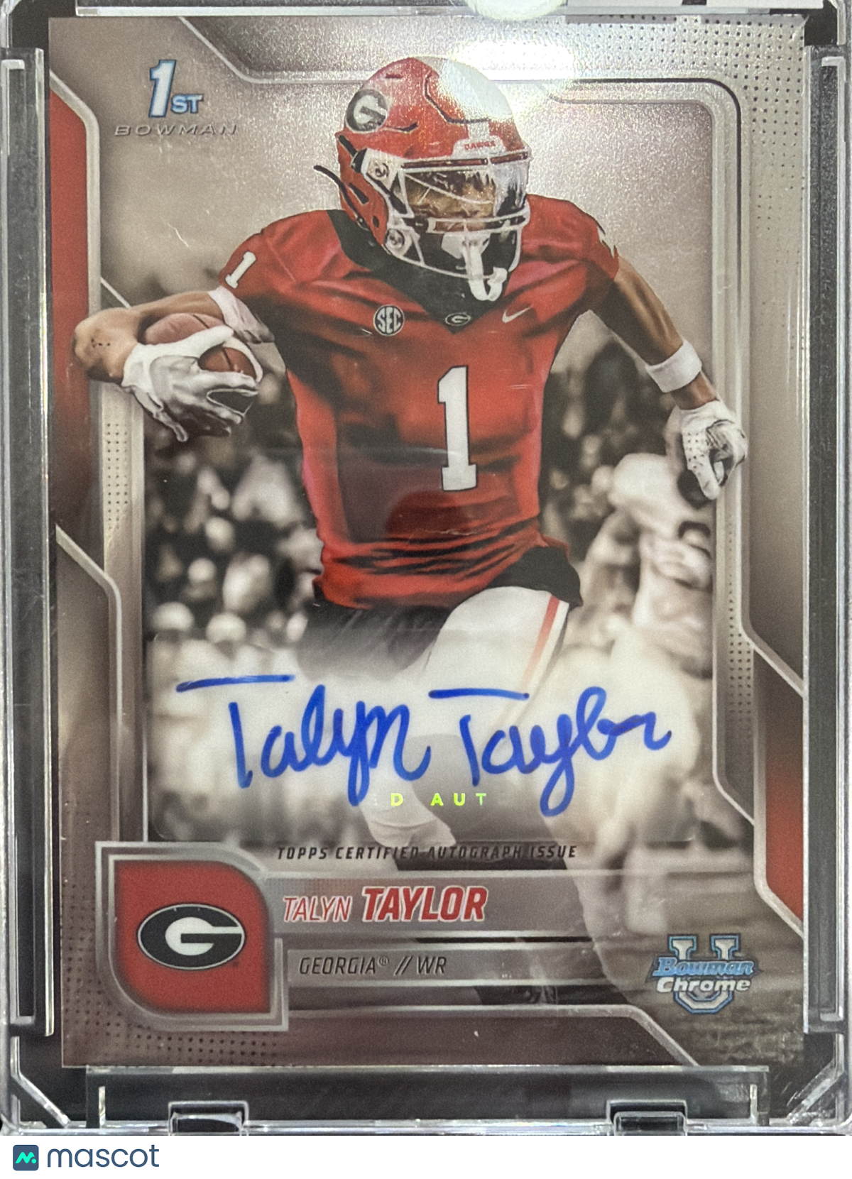 2025 Topps Bowman Chrome Talyn Taylor #BCA-TTA Prospect Autograph Variation