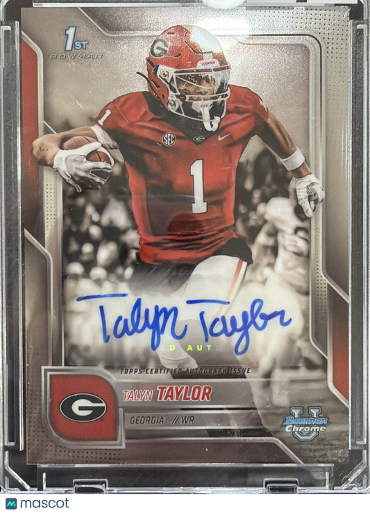 2025 Topps Bowman Chrome Talyn Taylor #BCA-TTA Prospect Autograph Variation