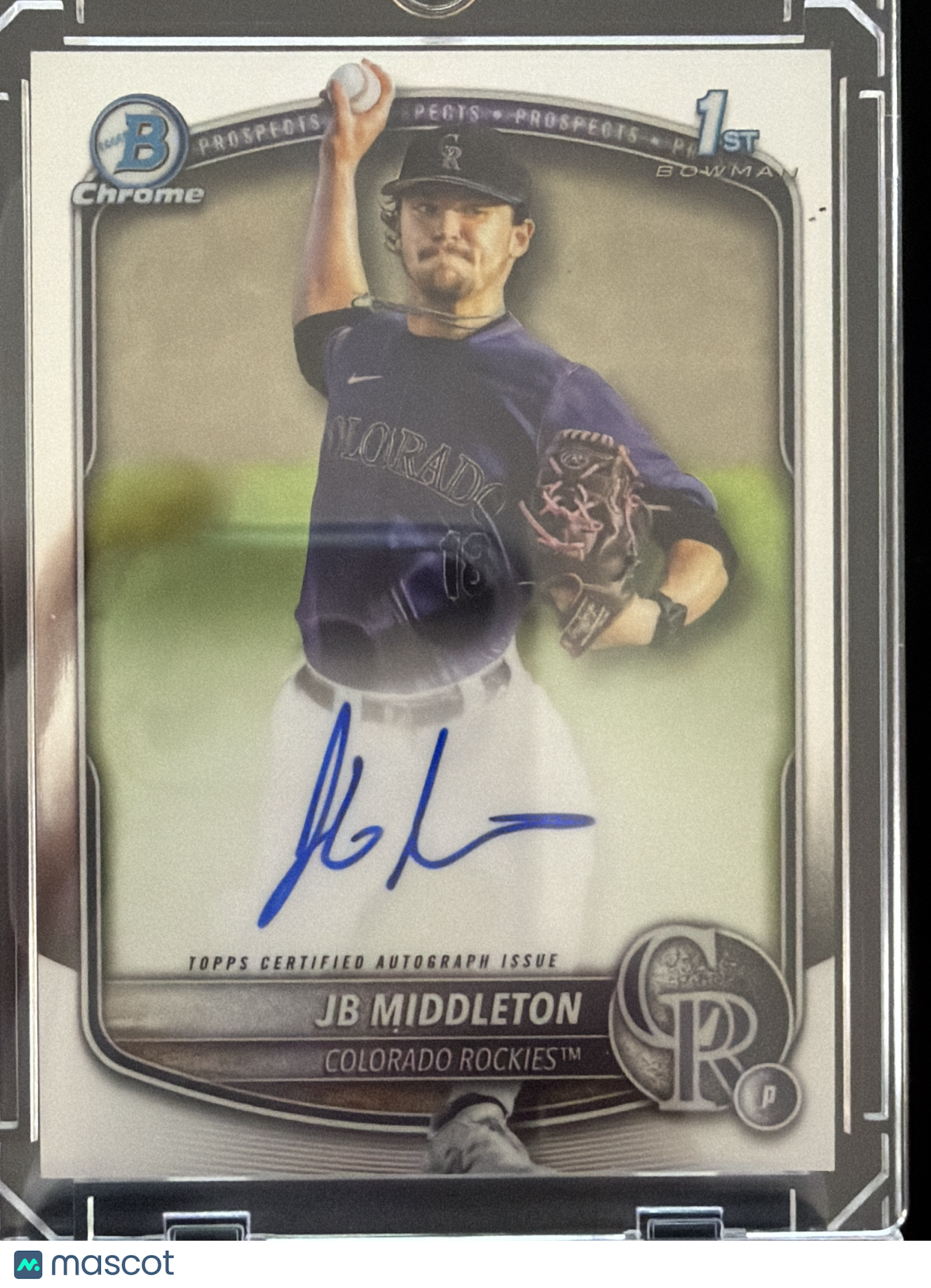 2023 Bowman Chrome JB Middleton #CPA-JM Refractor