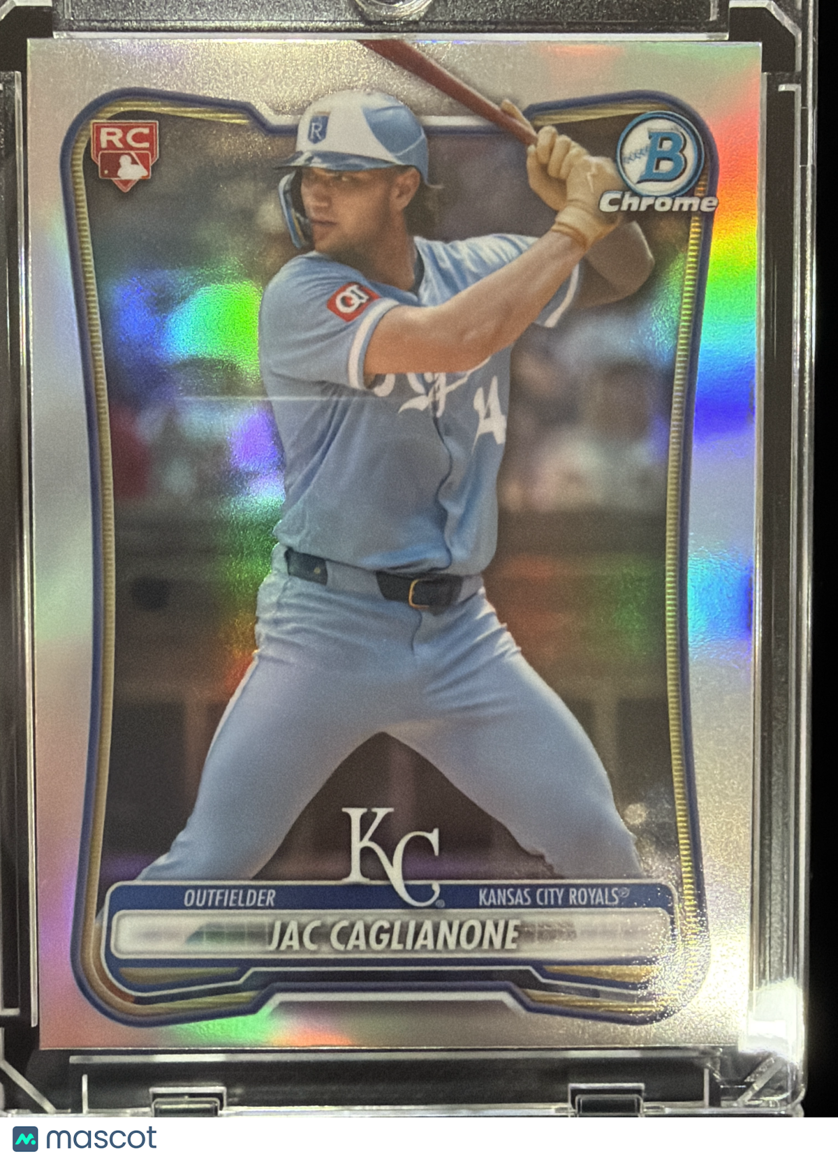 2025 Topps Bowman Chrome Jac Caglianone #75 Refractor RC