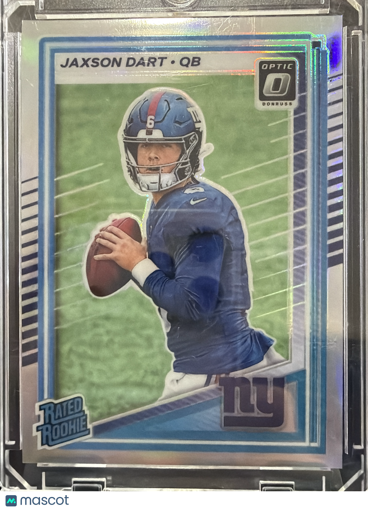 2025 Panini Donruss Optic Jaxson Dart #273 Silver Prizm