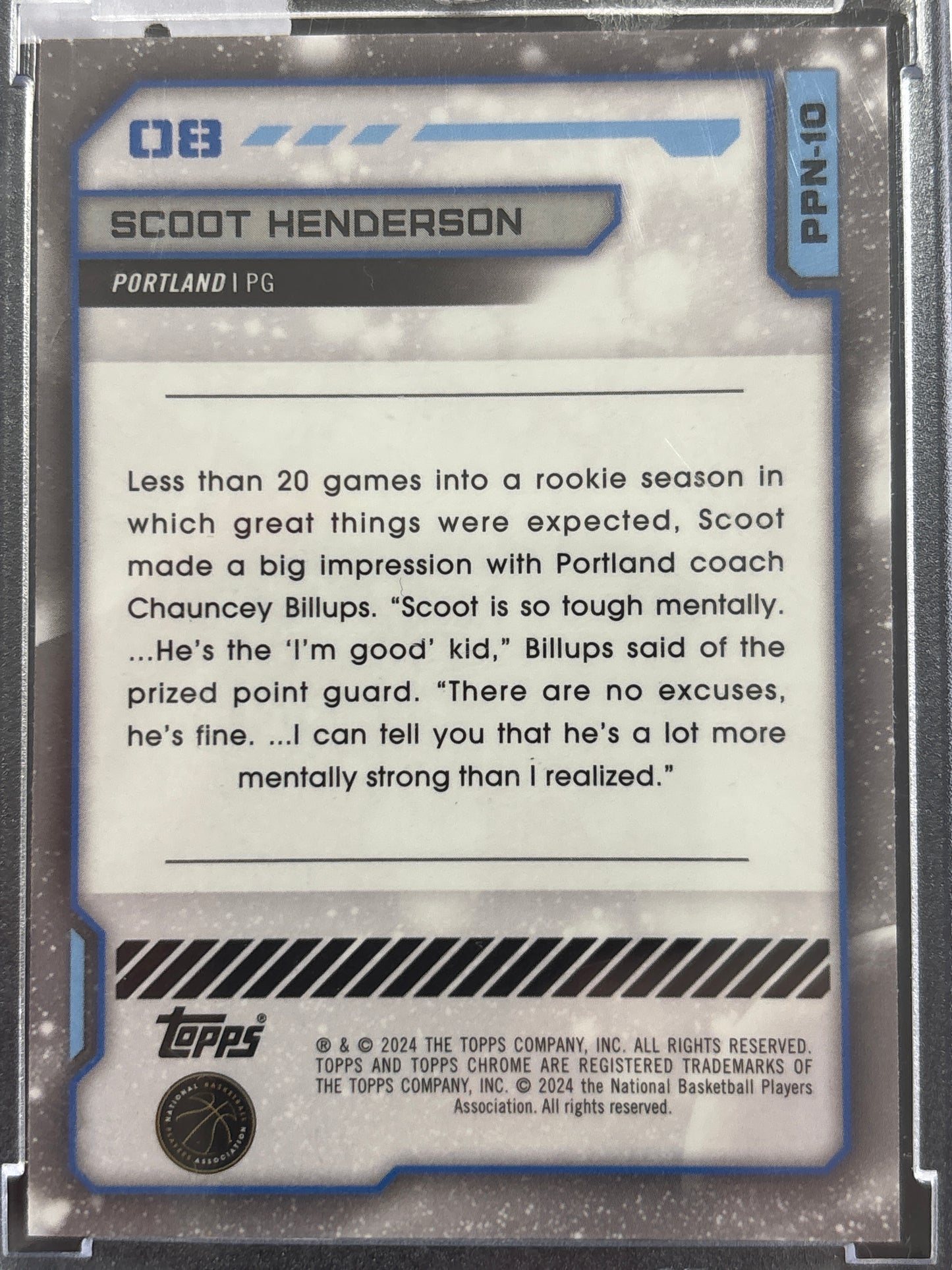 2024 Topps Chrome Planetary Pursuit Neptune Scoot Henderson #PPN-10 RC
