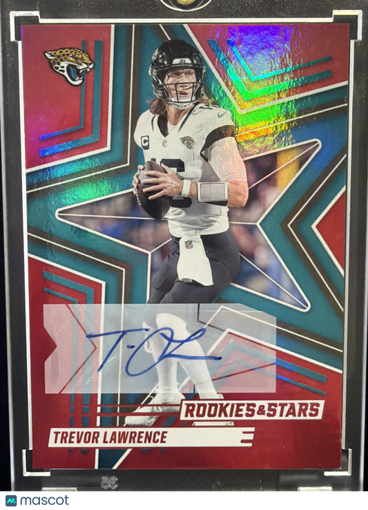 2025 Panini Rookies & Stars Trevor Lawrence #84 Red Prizm