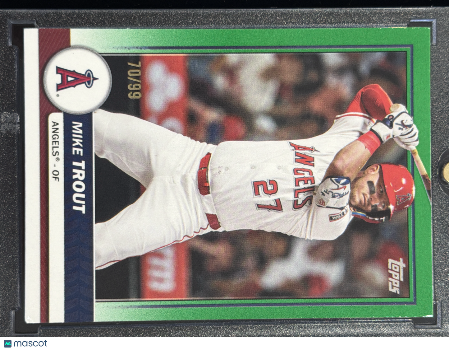 2026 Topps Mike Trout #1 Green /99