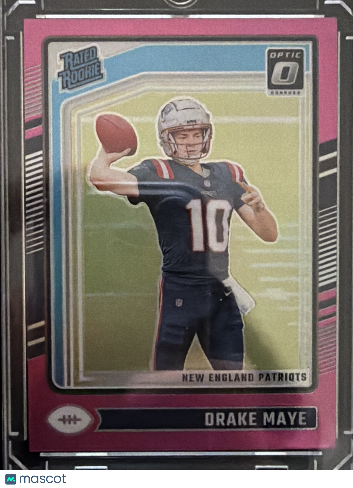 2024 Panini Donruss Optic Drake Maye #229 Pink