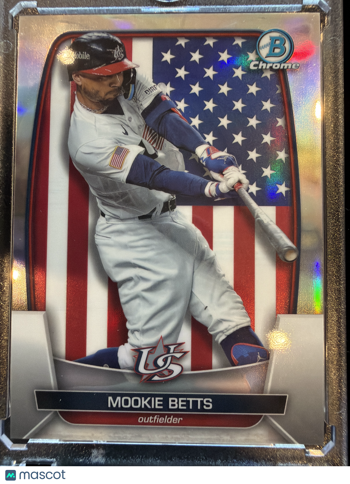 2023 Bowman Chrome Mookie Betts #WBC-86 Refractor /499