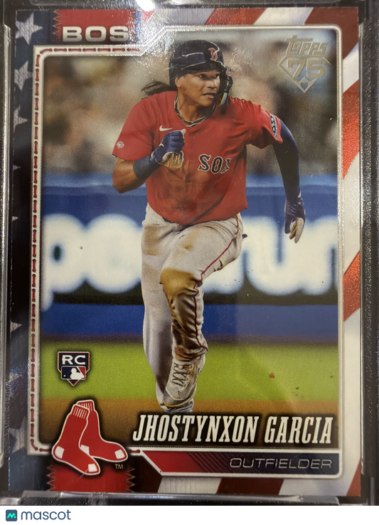2026 Topps Series One Jhostynxon Garcia #316 Independence Day /76 RC