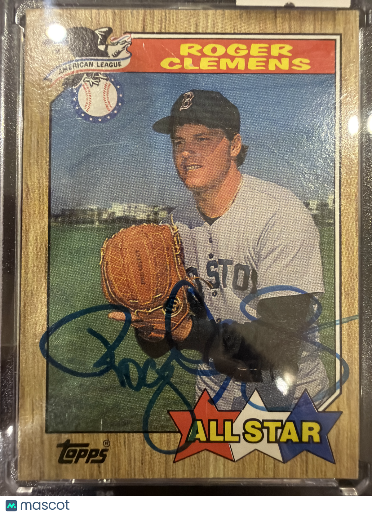 1987 Topps Roger Clemens #614