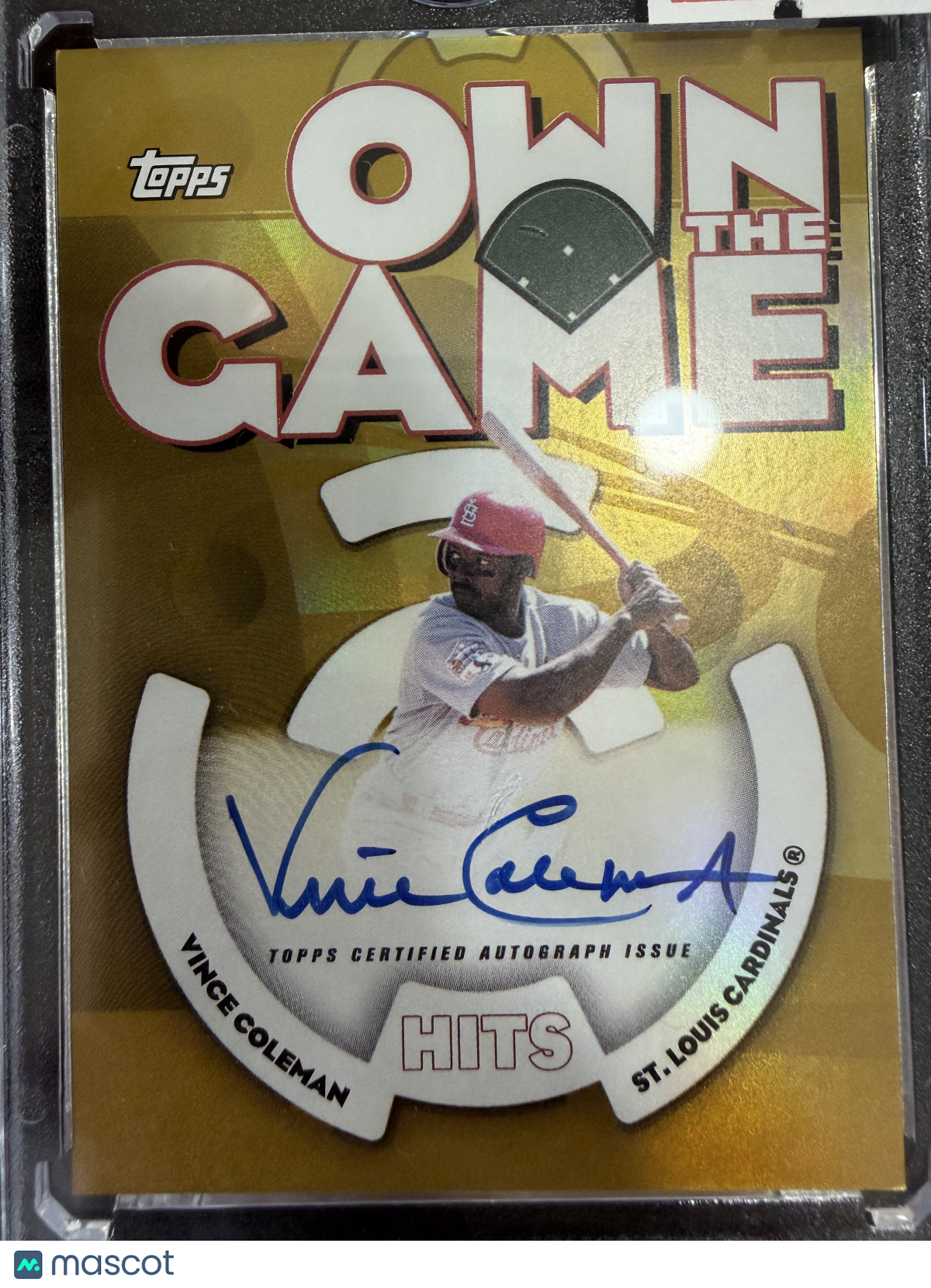2024 Topps Archives Baseball Vince Coleman #060GA-VC 2006 Own The Game Autograph
