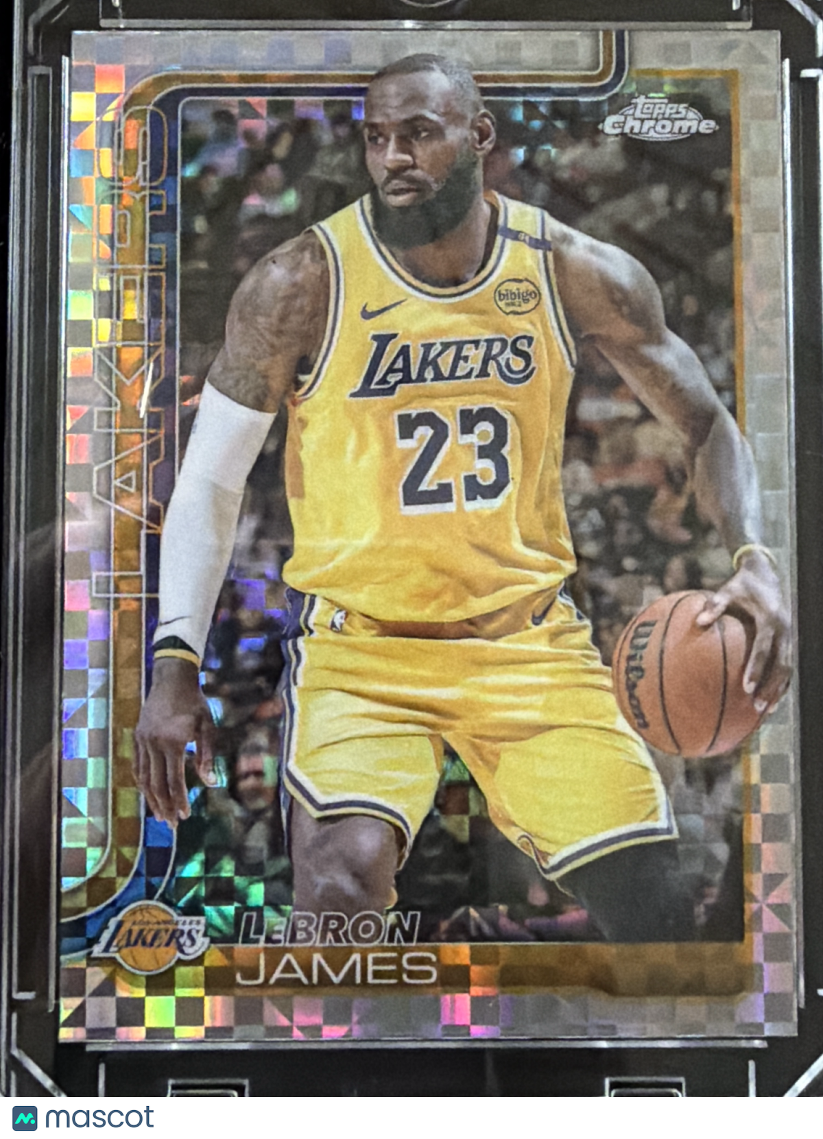 2025 Topps Chrome LeBron James #127 X-Fractor