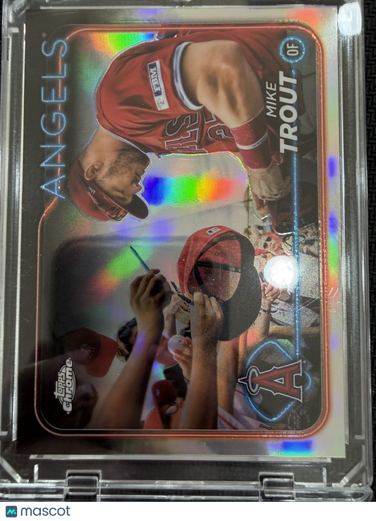 2024 Topps Chrome Mike Trout #200 Refractor