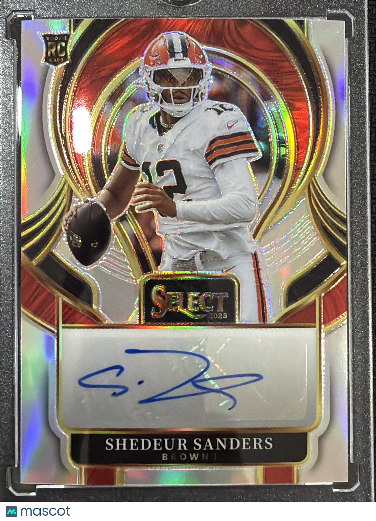 2026 Panini Select Prizm Shedeur Sanders #SIP-SSS Silver RC