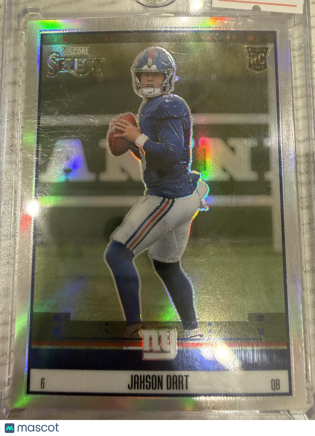 2026 Panini Select Prizm Jaxson Dart #14 Silver RC