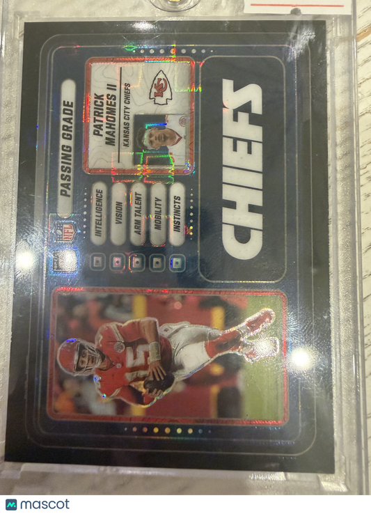 2025 Panini Donruss Optic Prizm Passing Grade Patrick Mahomes II #5 /149