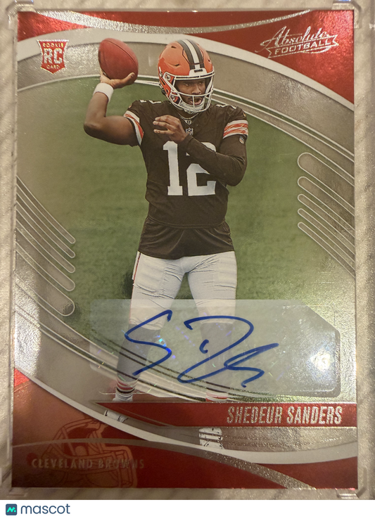 2025 Panini Absolute Football Shedeur Sanders #177 RC