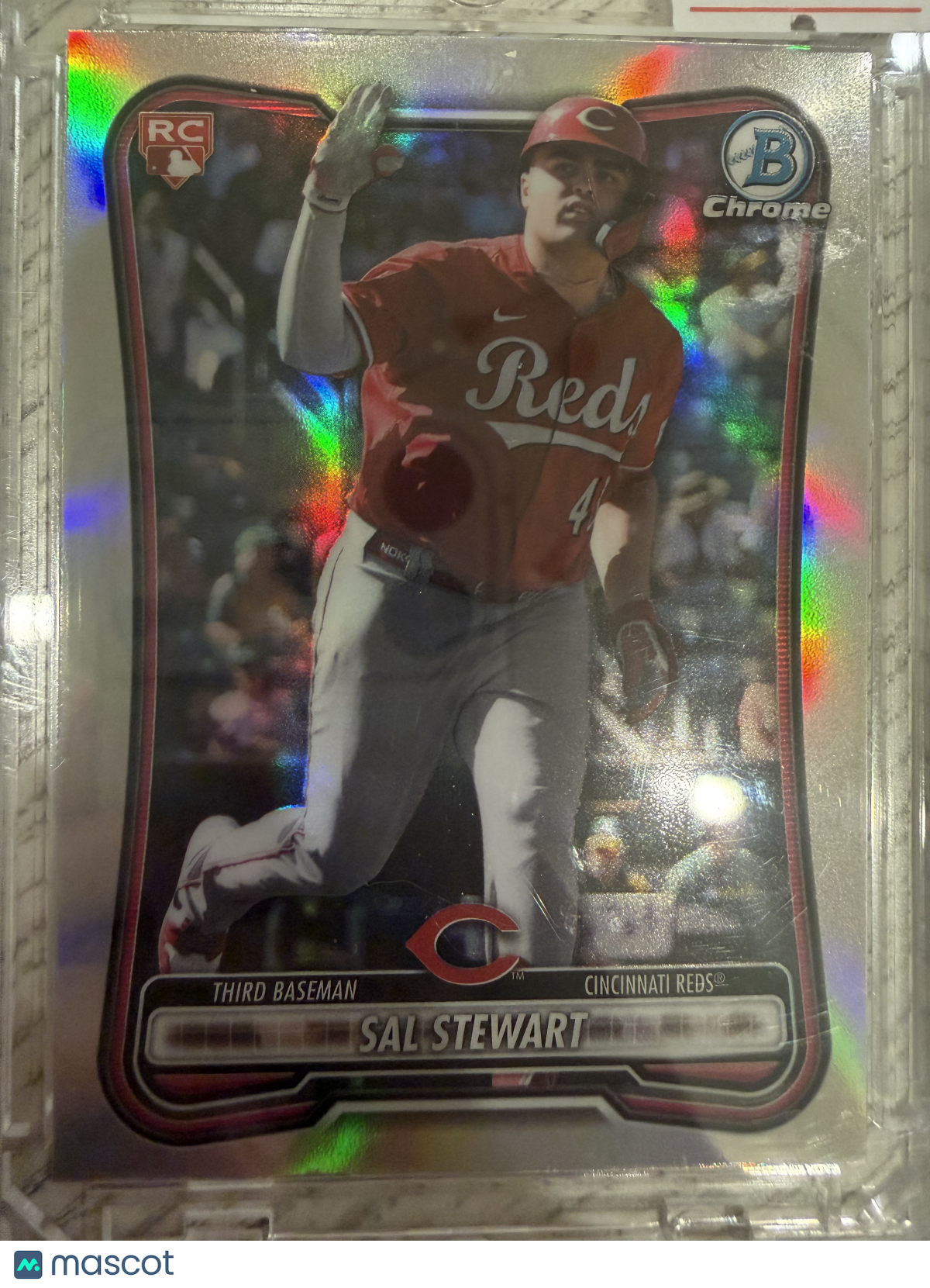 2026 Topps Bowman Chrome Sal Stewart #6 Refractor RC