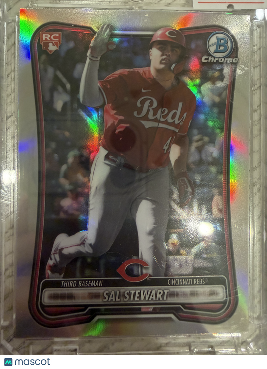 2026 Topps Bowman Chrome Sal Stewart #6 Refractor RC