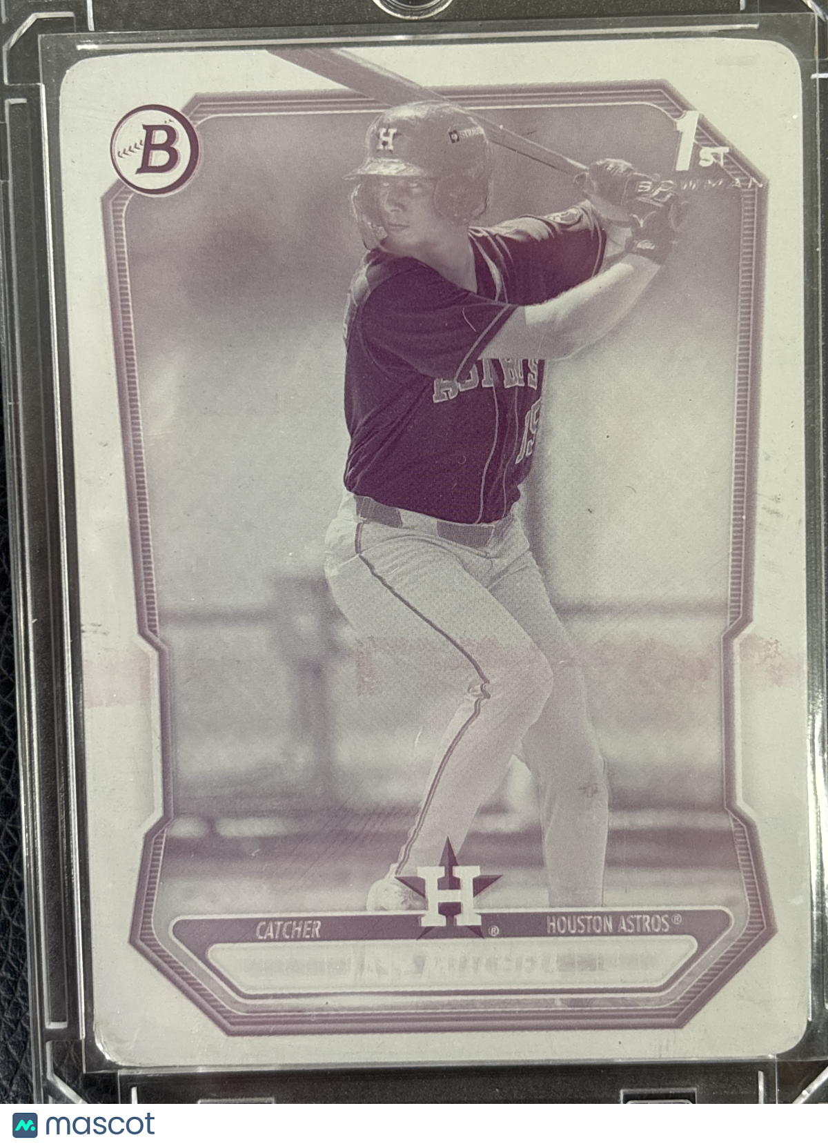 2026 Bowman Baseball Jase Mitchell #BP-12 Magenta Printing Plate