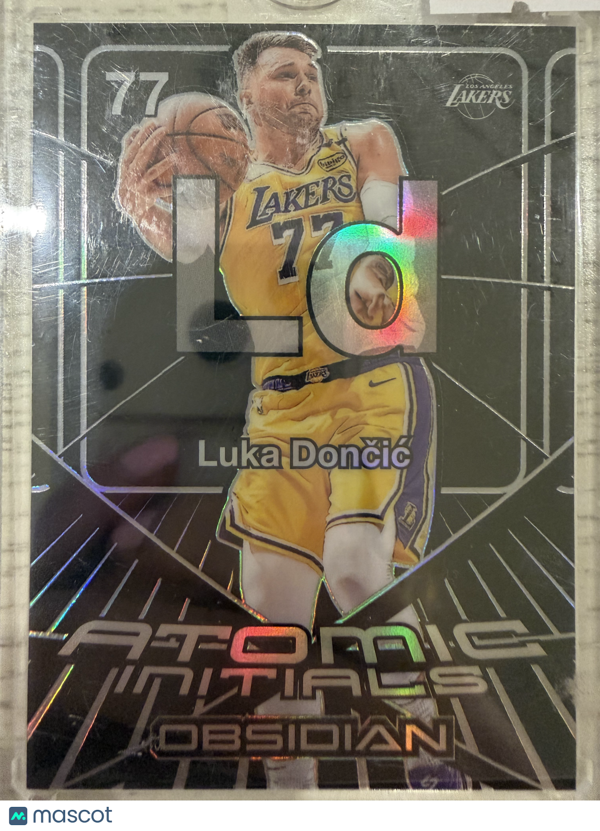2025 Panini Obsidian Atomic Initials Luka Dončić #7 /125