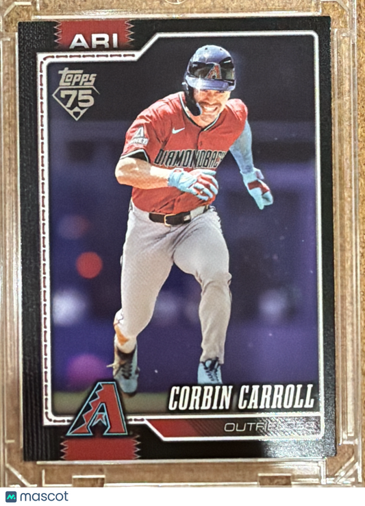2026 Topps Series One Corbin Carroll #314 Black Border