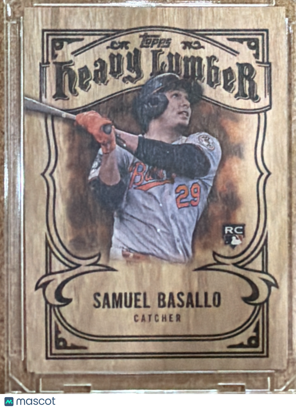 2026 Topps Heavy Lumber Samuel Basallo #HL-14 RC