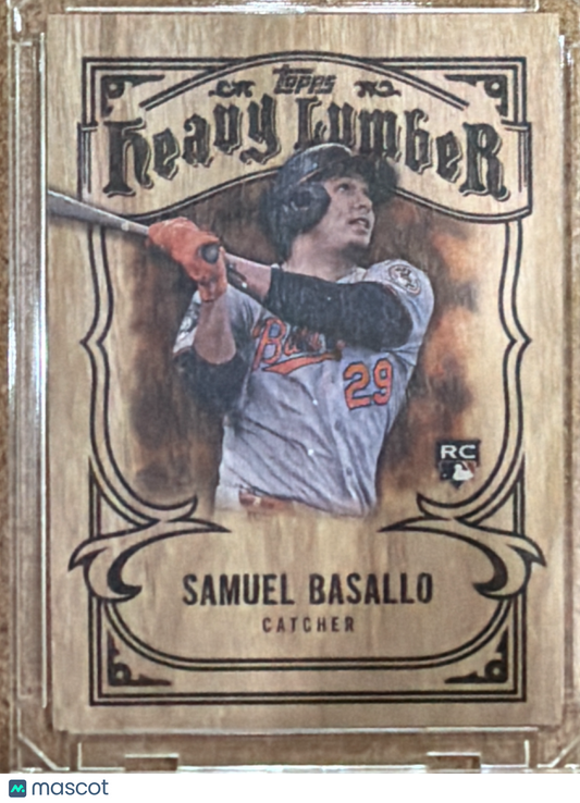 2026 Topps Heavy Lumber Samuel Basallo #HL-14 RC