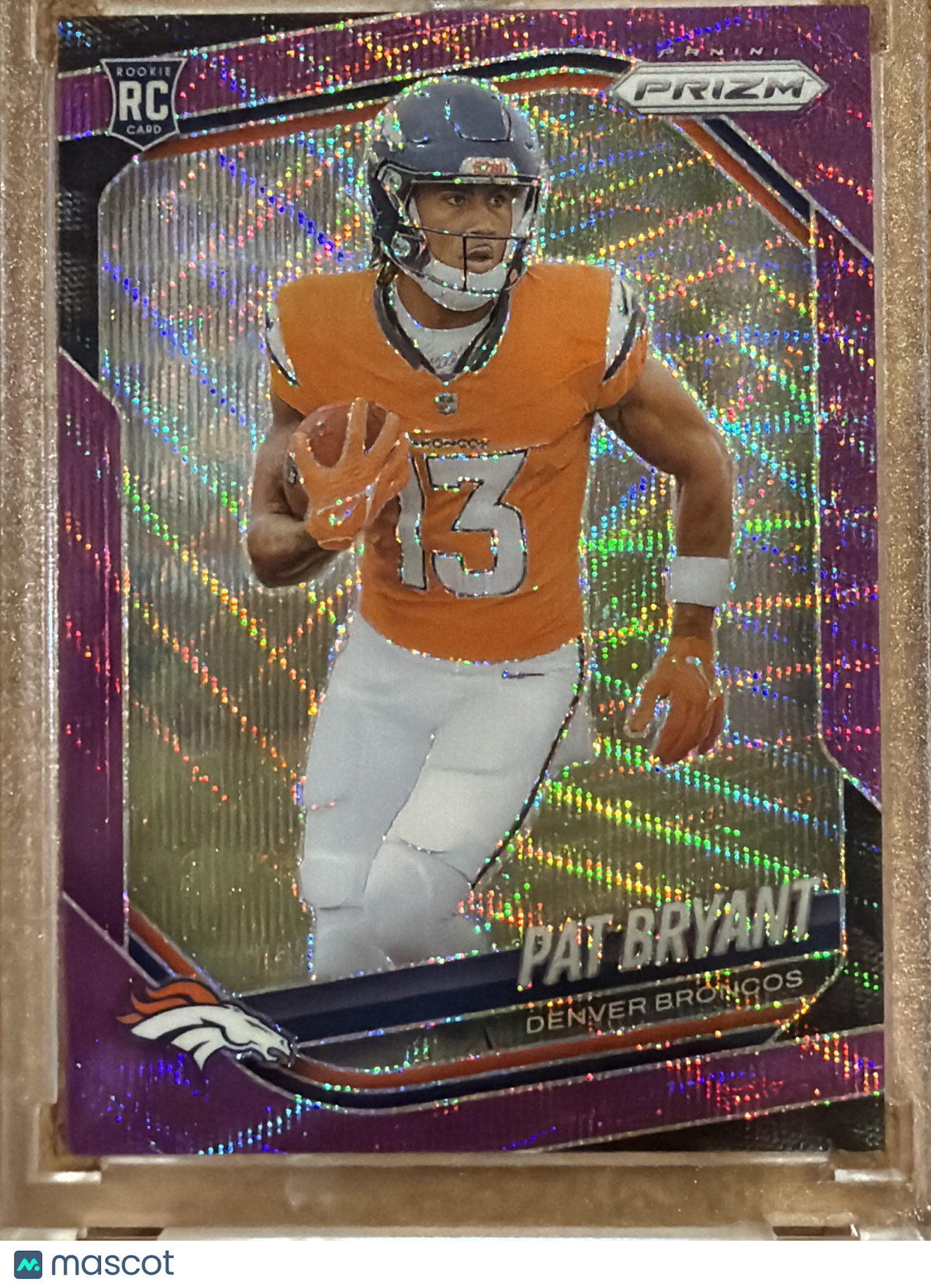 2025 Panini Prizm Pat Bryant #366 Purple Pulsar RC