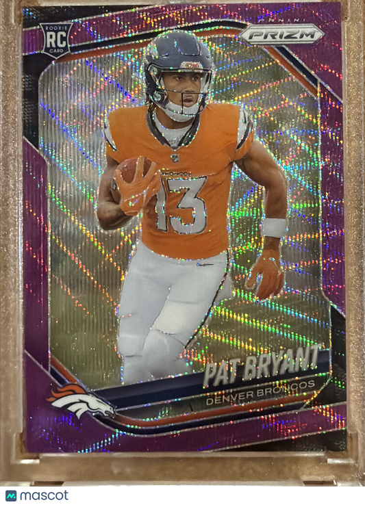 2025 Panini Prizm Pat Bryant #366 Purple Pulsar RC