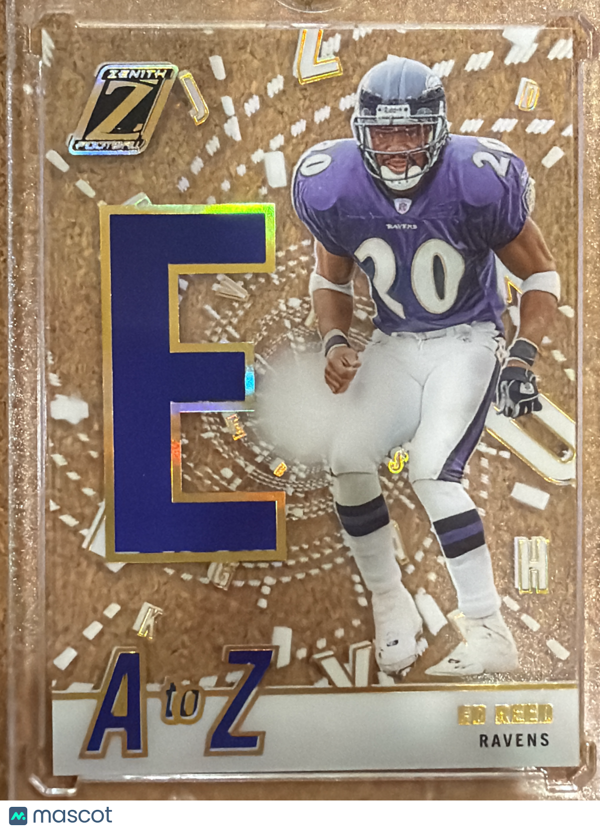 2023 Panini Zenith Football A to Z Ed Reed #5