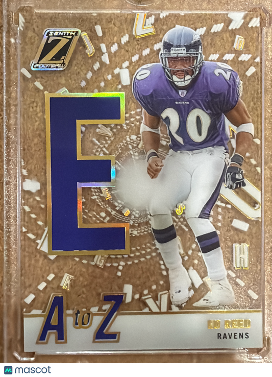 2023 Panini Zenith Football A to Z Ed Reed #5