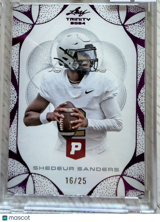 2024 Leaf Trinity Shedeur Sanders #67 /25