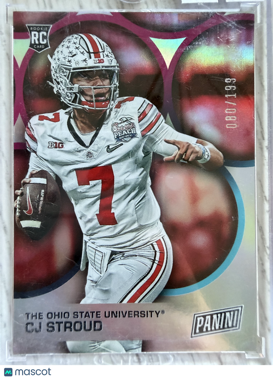 2023 Panini Father's Day CJ Stroud #FB1 Pink /199 RC