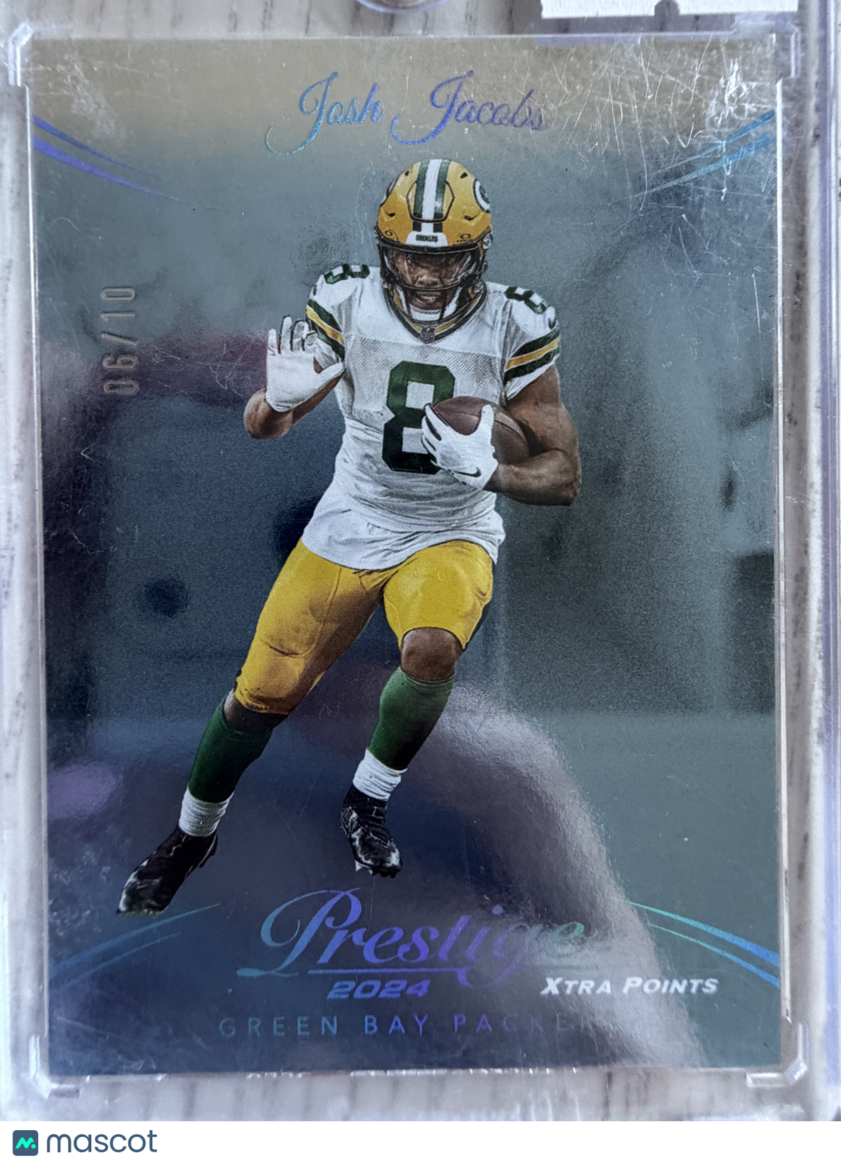 2014 Panini Prestige Xtra Points Josh Jacobs #107 Blue /10