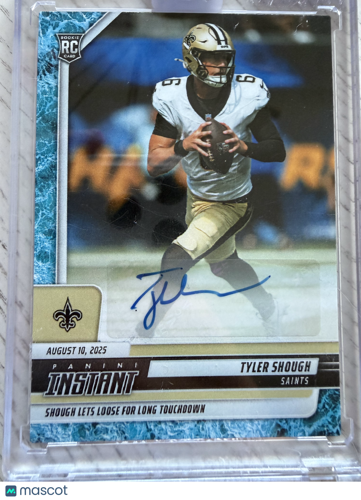2025 Panini Instant Tyler Shough #18 RC