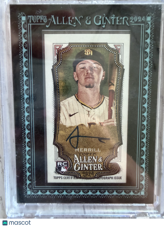 2024 Topps Allen & Ginter Jackson Merrill #MA-JME /25 RC