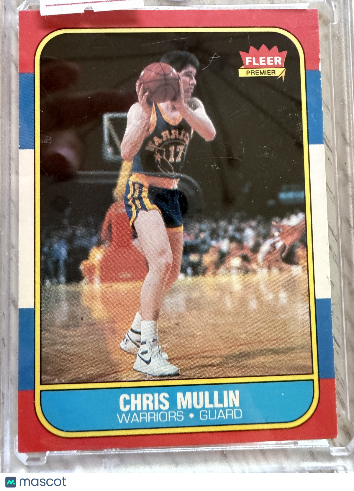 1985 Fleer Premier Chris Mullin #77