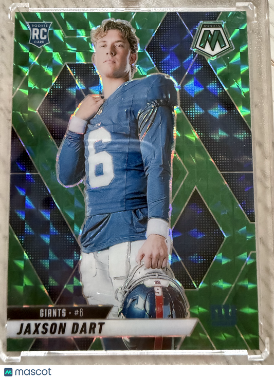 2025 Panini Mosaic Prizm Jaxson Dart #288 Green RC