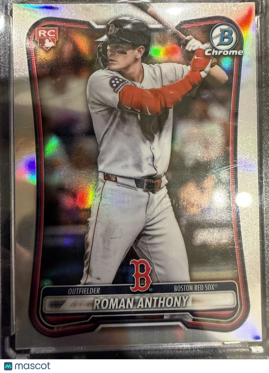 2024 Bowman Chrome Roman Anthony #18 Refractor RC