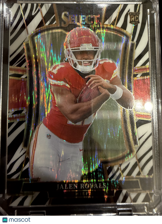 2026 Panini Select Prizm Jalen Royals #108 Zebra RC