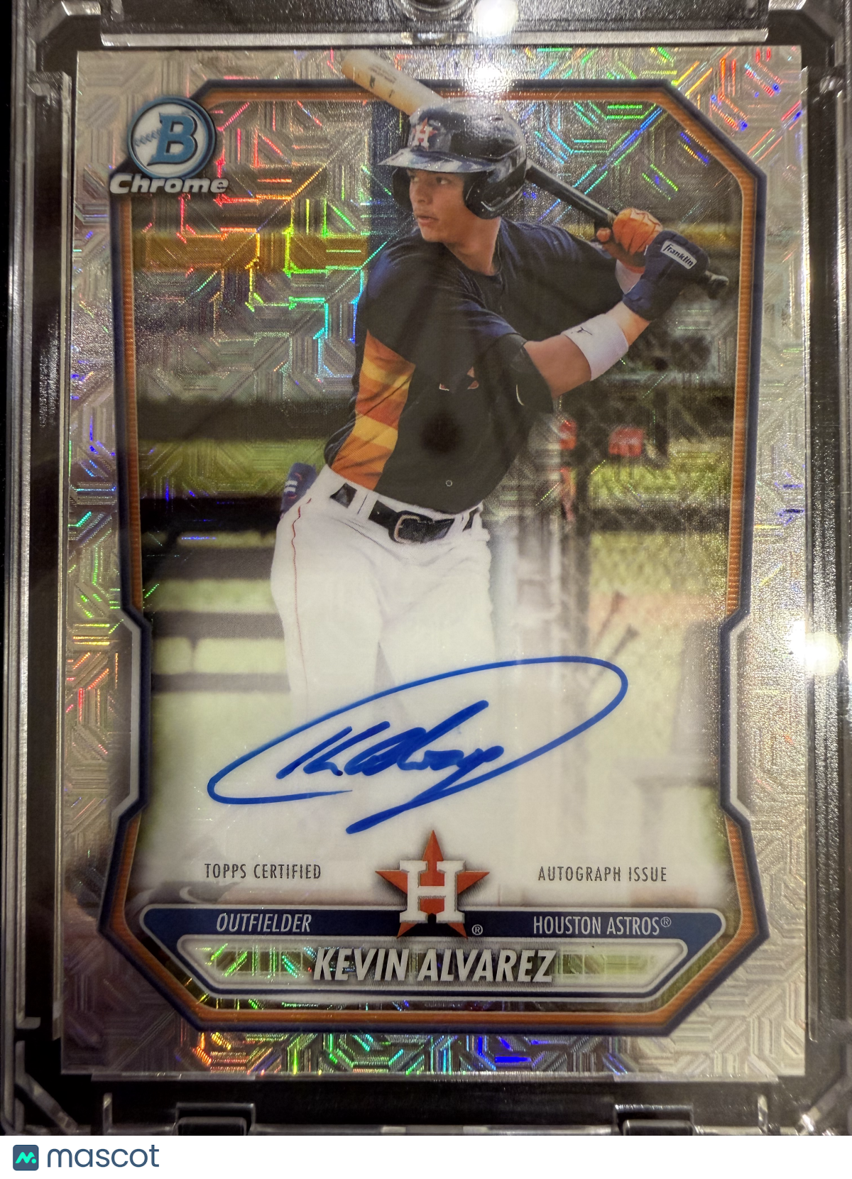 2026 Bowman Chrome Mojo Kevin Alvarez #BMA-KA Refractor