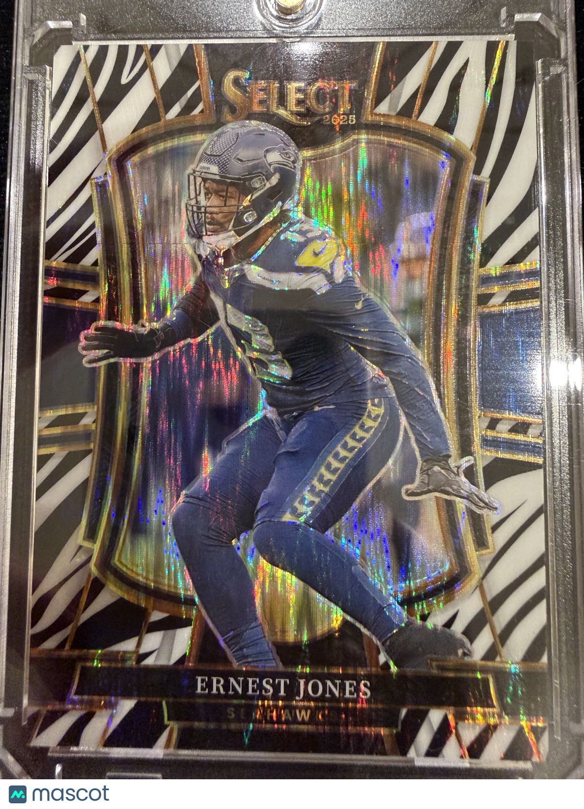 2026 Panini Select Prizm Ernest Jones #113 Zebra