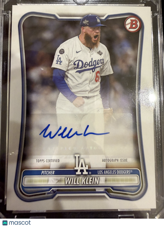 2026 Topps Bowman Will Klein #PRV-WK