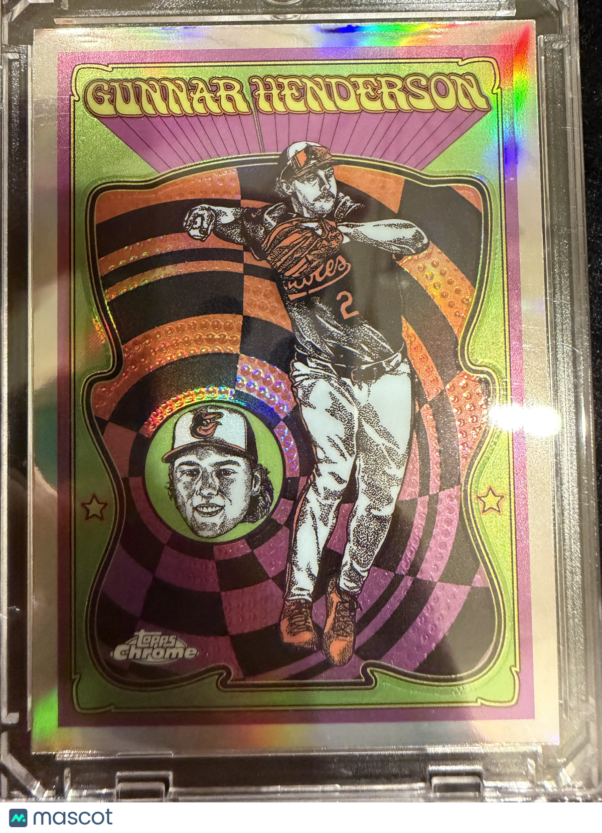 2025 Topps Chrome Ultra Violet All-Stars Gunnar Henderson #UV-5