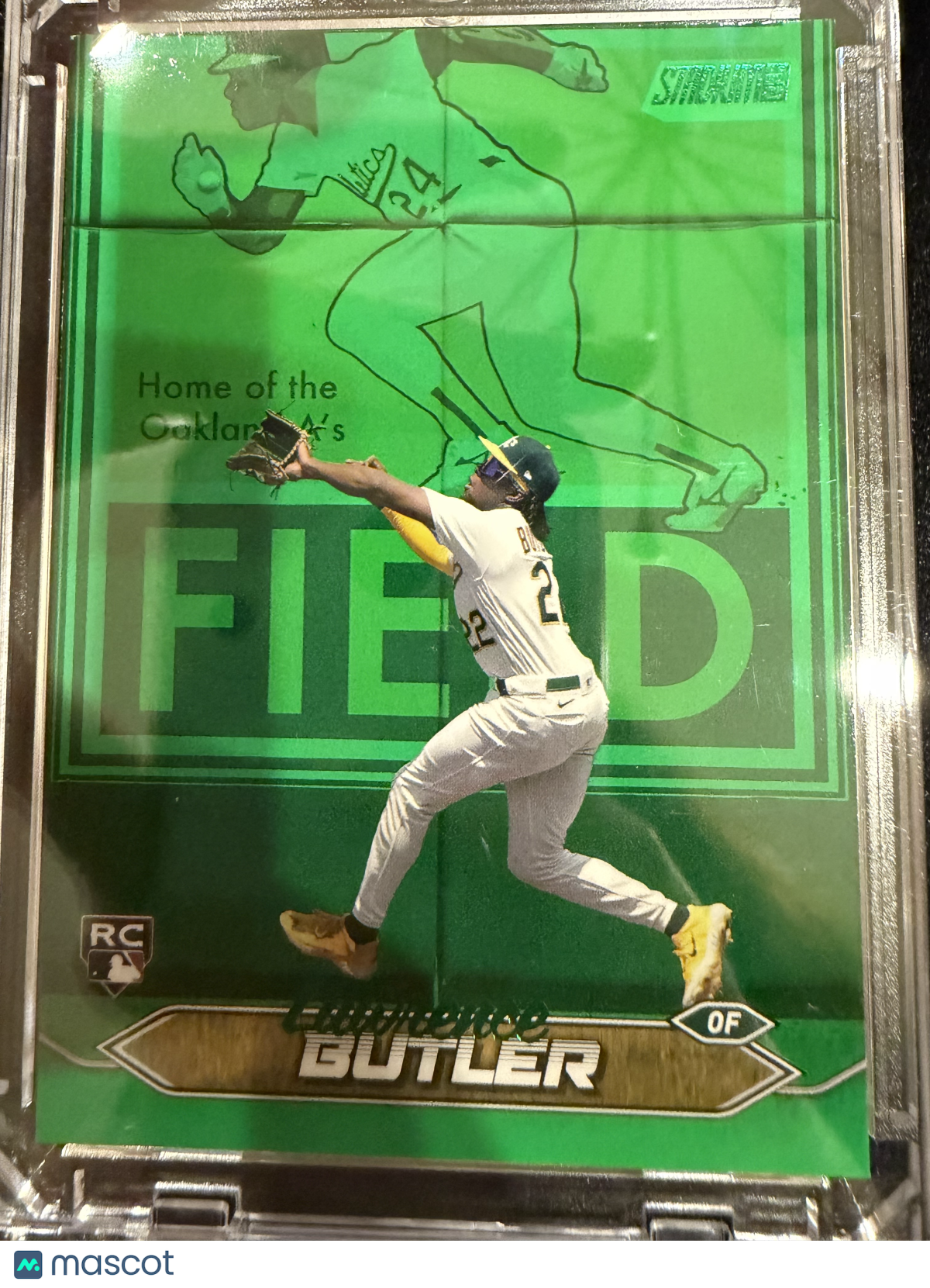 2024 Topps Stadium Club Lawrence Butler #265 Green /199 RC