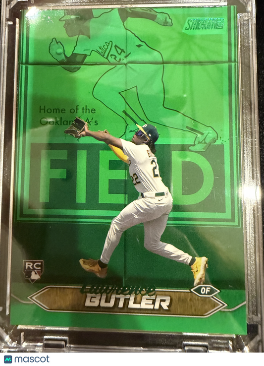 2024 Topps Stadium Club Lawrence Butler #265 Green /199 RC