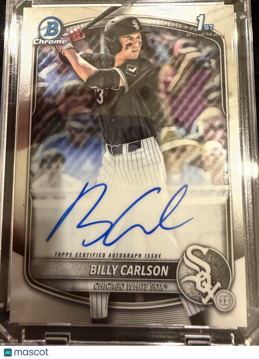 2025 Bowman Chrome Billy Carlson #CPA-BC