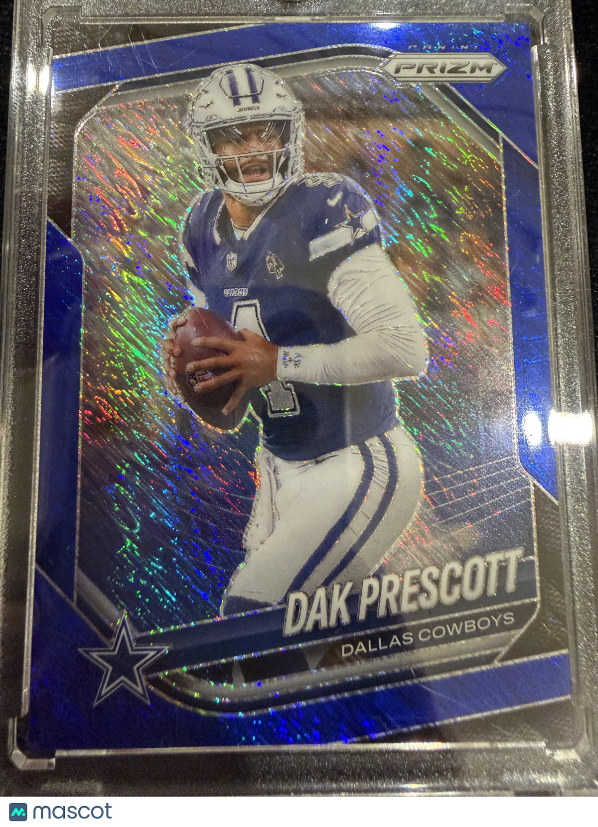 2025 Panini Prizm Dak Prescott #57 Blue Shimmer /35