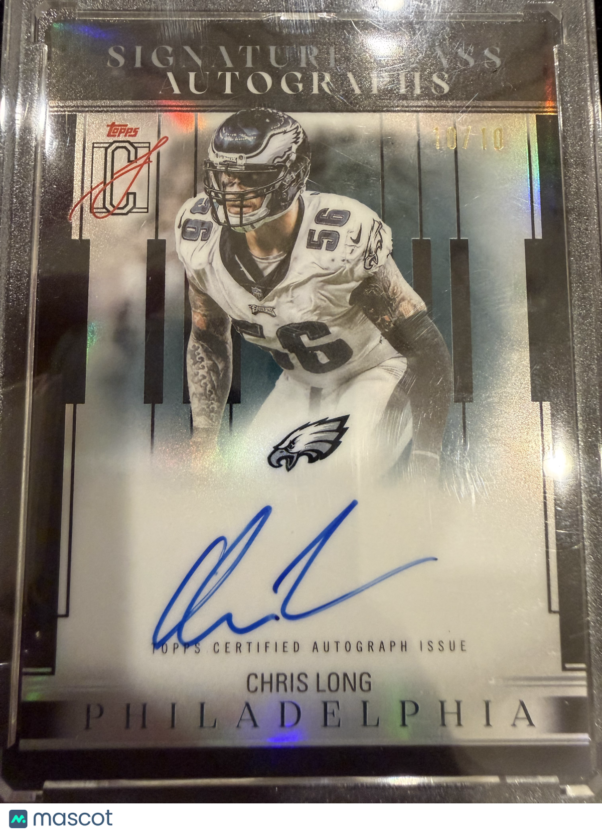 2025 Topps Signature Class Football Chris Long #SCL-CL /10