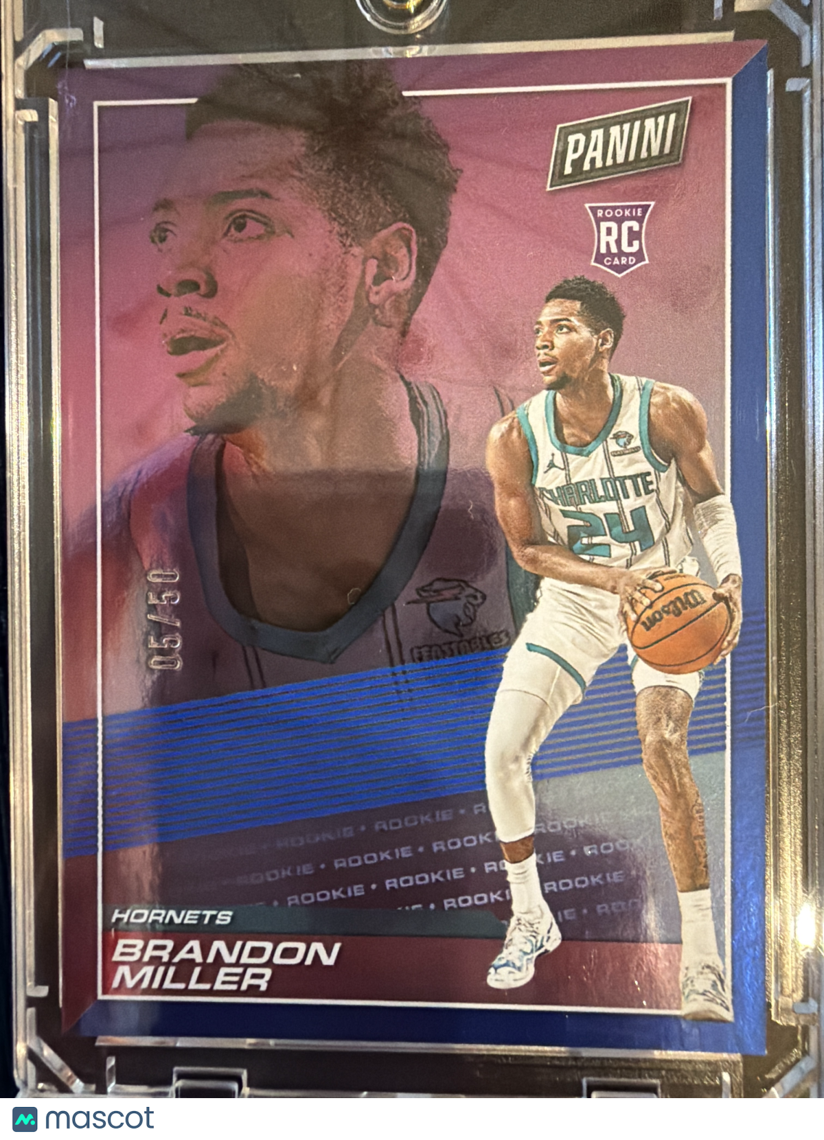 2024 Panini Player of the Day Basketball Brandon Miller #63 /50 RC